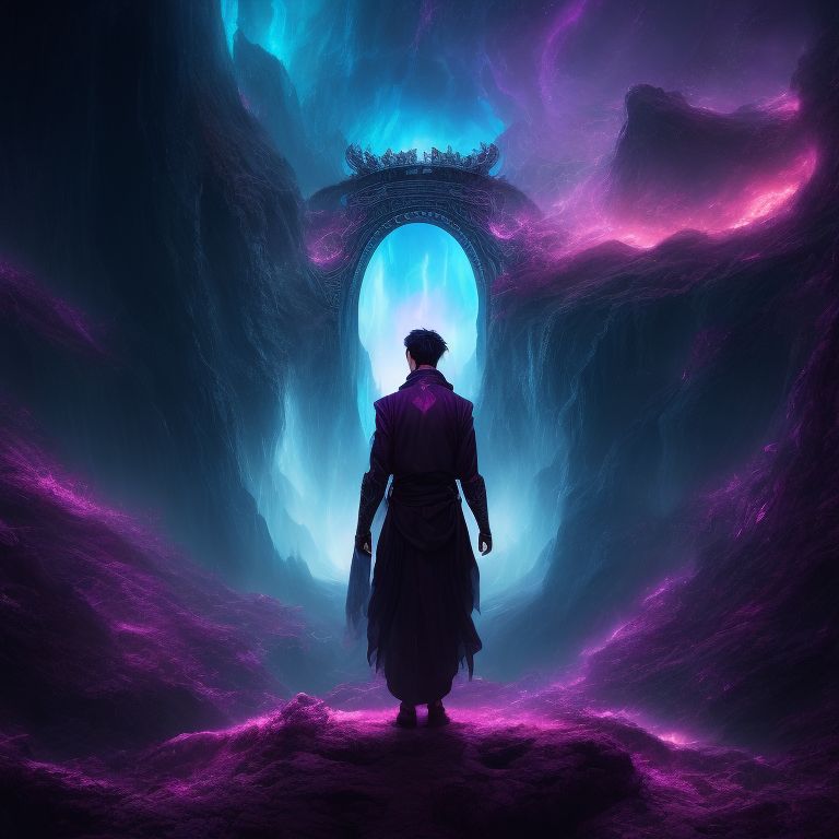 eagermule988 The cover depicts a mesmerizing scene set against a