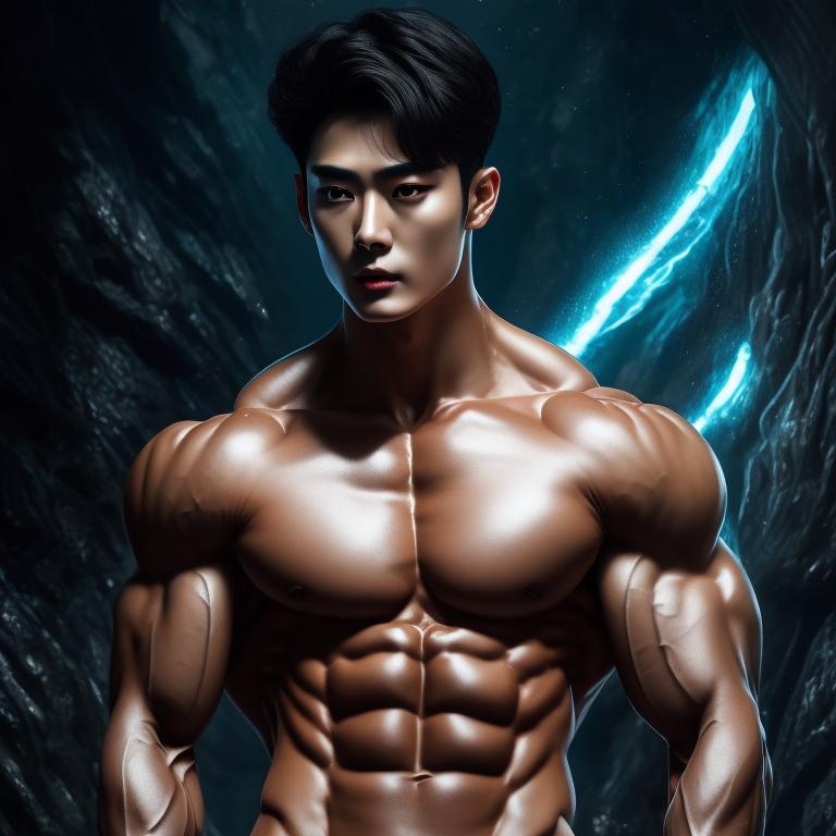 melodicmole999 Cha Eun Woo is mermaid six pack abs, toned body abs