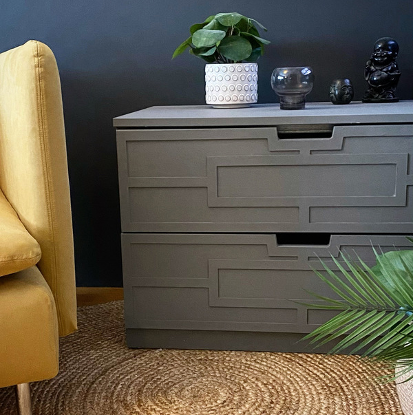 Engla front pattern for Nordli chest of drawers 80cm (43cm deep