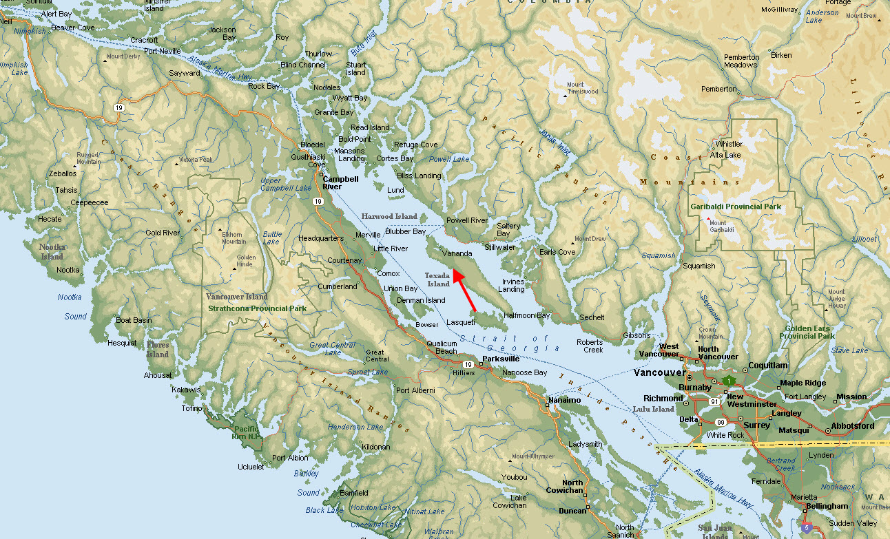 Texada Island Oceanfront Home for sale (Listed 20130725)