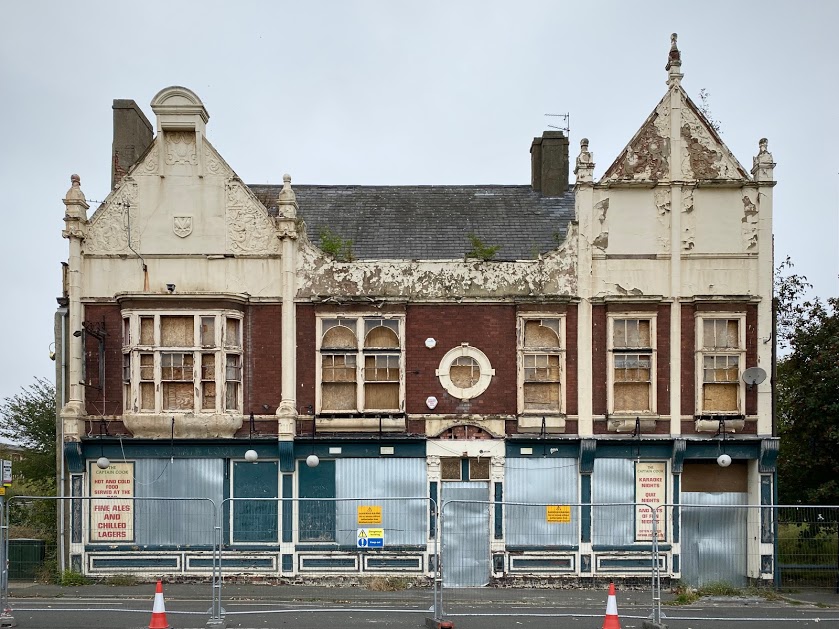 Former Captain Cook Pub in Teesside, Middlesbrough Victorian Society