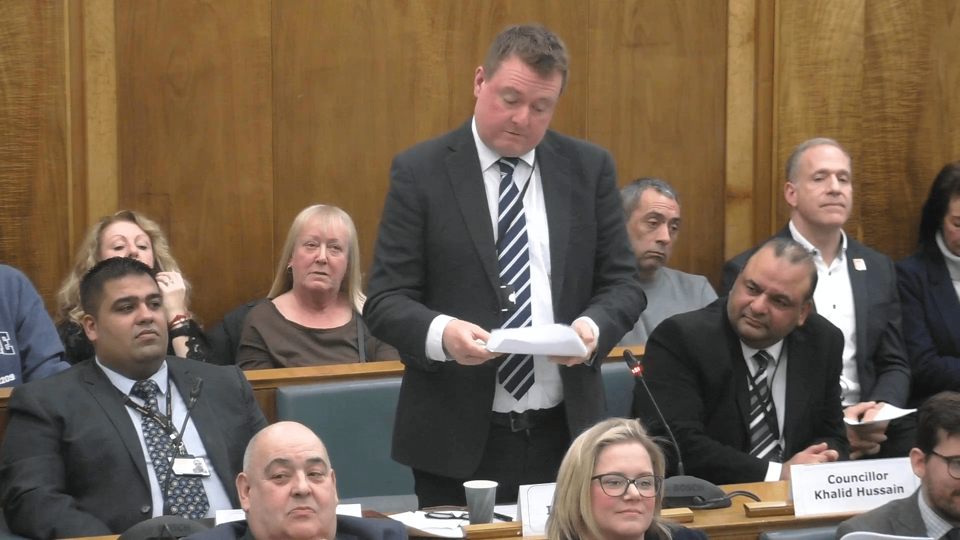 Council Freedom of the Borough Ceremony Bury Council Council Stream