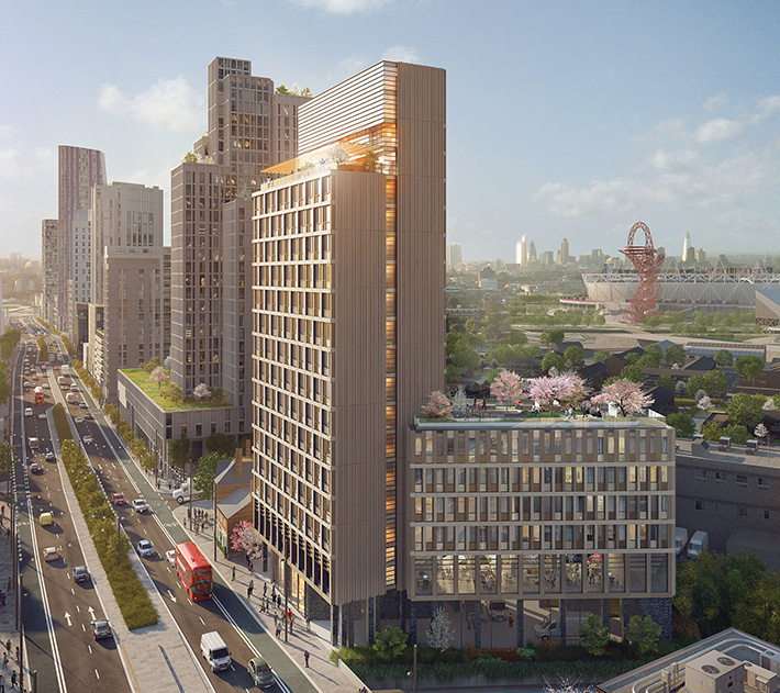 The Collective Stratford apartments, London, UK