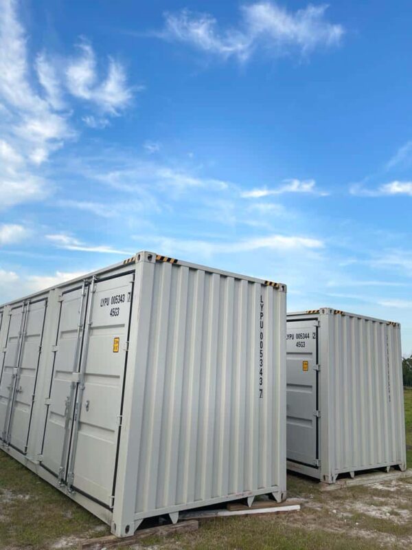 Shipping container shed Keeping your goods safe