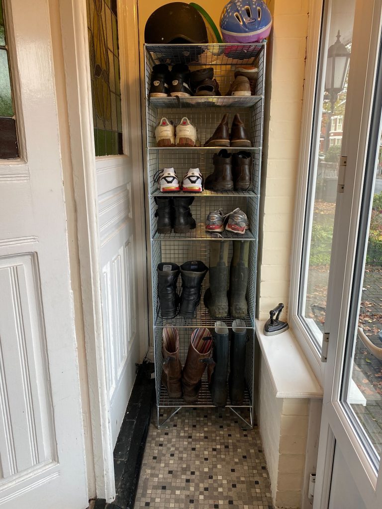 Wire Mesh Shoe Rack Storage Essentials Professional storage