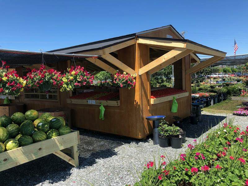 This Fruit Stand is Top Banana! Hometown Sheds