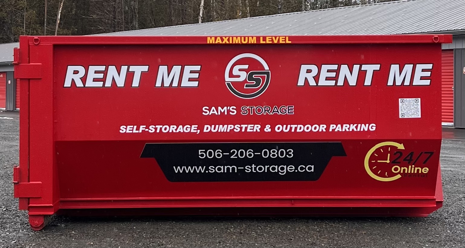 Storage Fredericton Storage Units Dumpster Rental Outdoor Parking