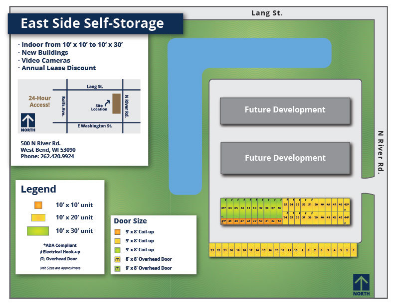 My Choice SelfStorage Self Storage in West Bend, Wisconsin
