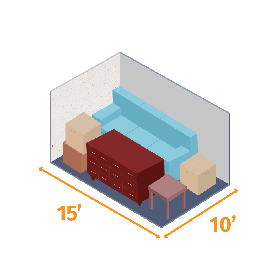 Size Guide Storage In Orlando, FL Central Park Self Storage