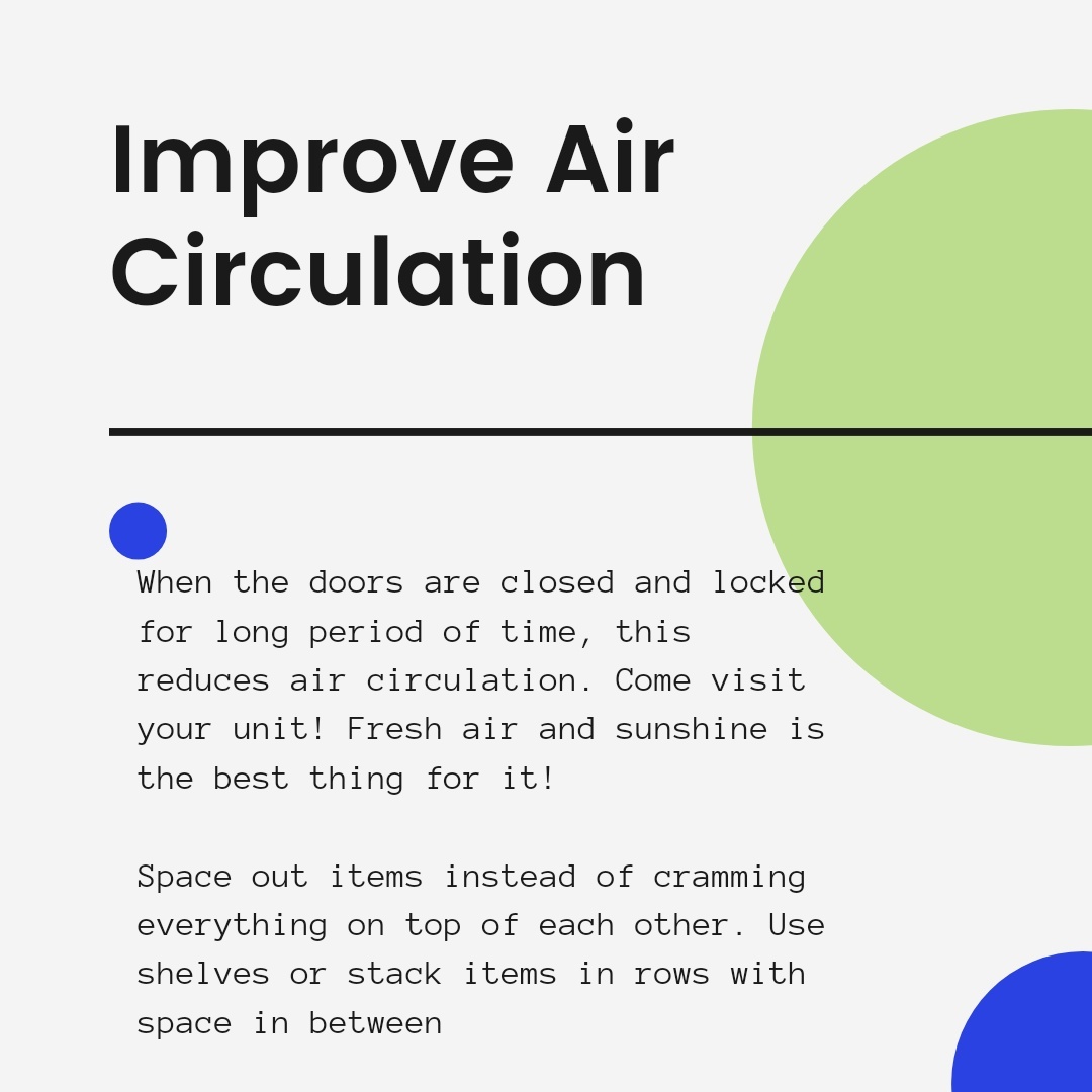 E & E Mini Storage Best Practices For Storing Items In A NonClimate