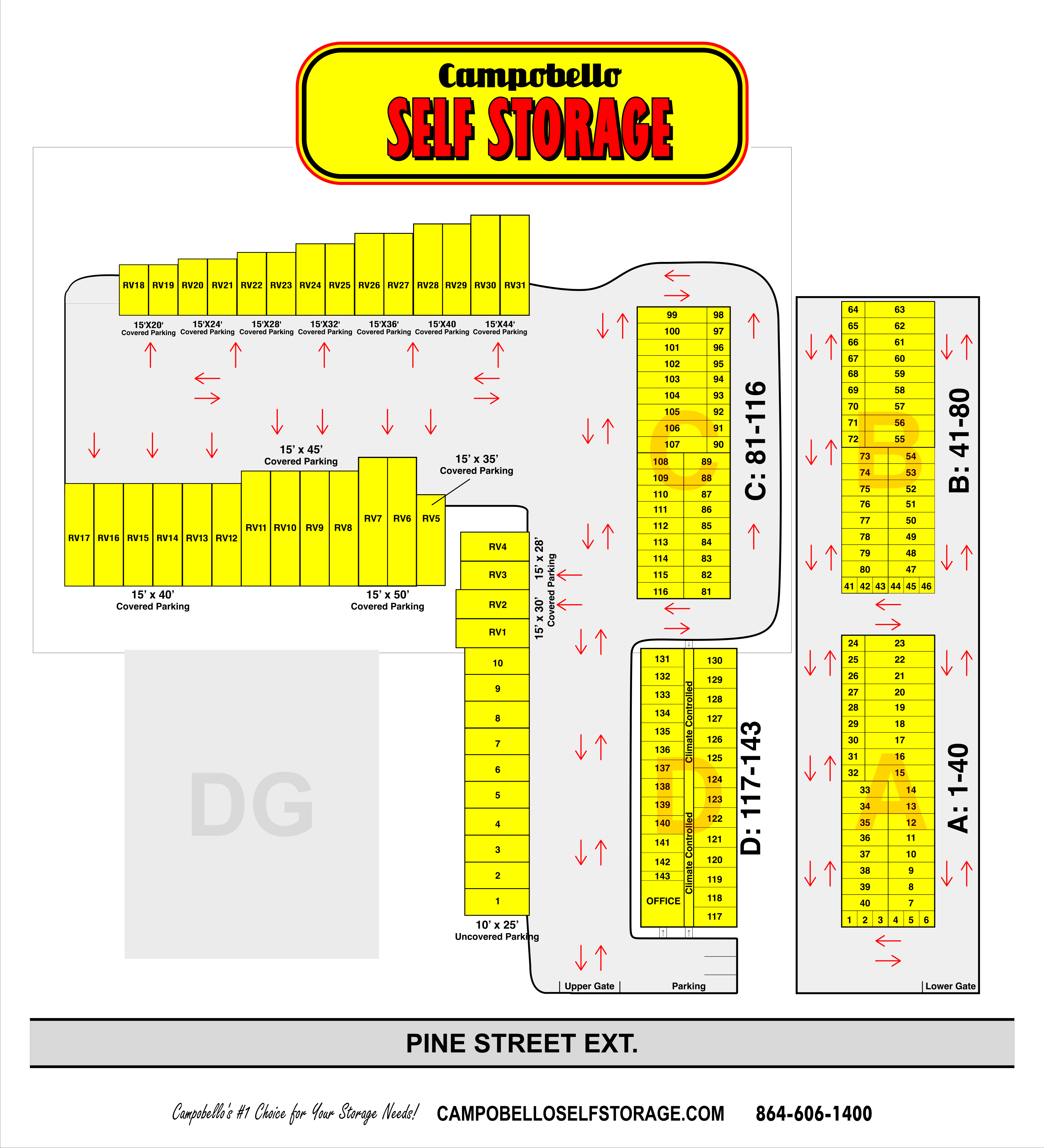 Campobello Self Storage Rent Storage In Campobello SC