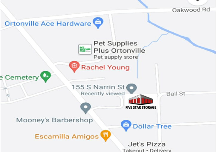 Rent Storage Ortonville North