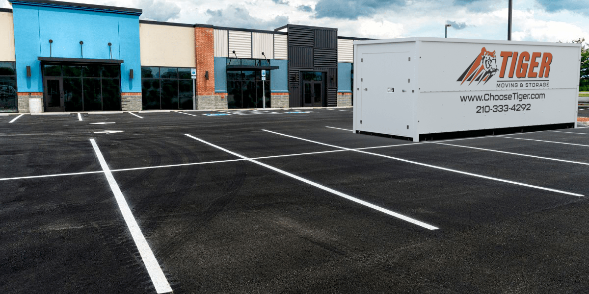 Portable Storage in San Antonio TX Tiger Moving and Storage