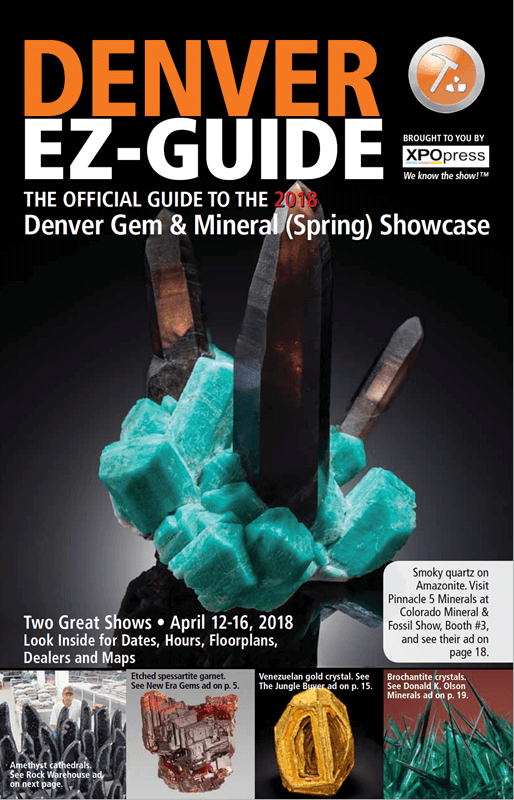 to the Denver Gem & Mineral (Spring) Showcase!