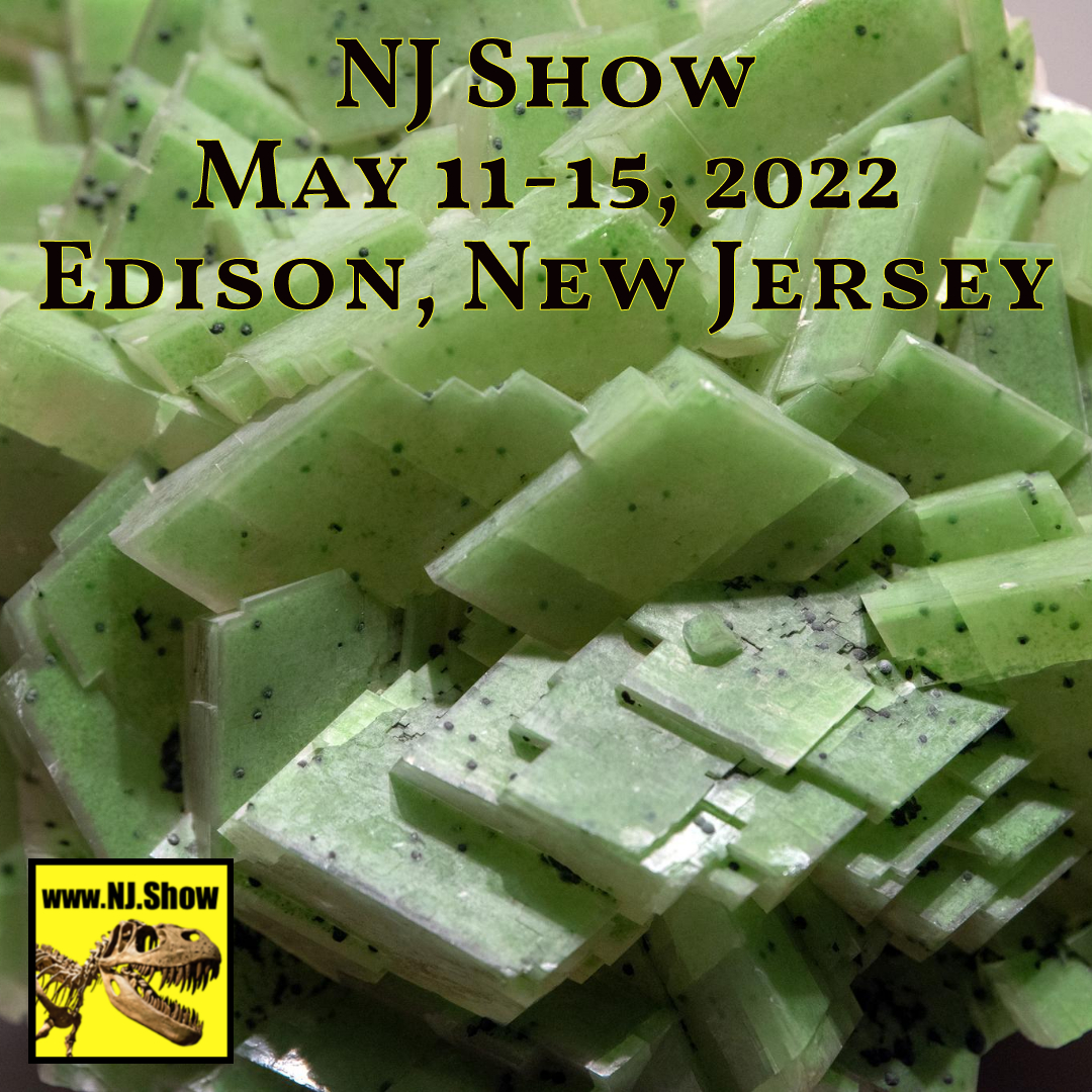 NJ Mineral, Fossil, Gem & Jewelry Show 2022