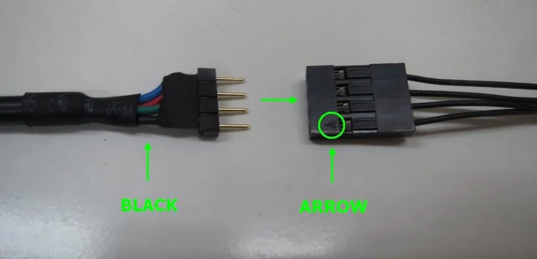 How do I connect the WideBeam RGB LED Strip to my ASUS® motherboard’s AURA RGB header