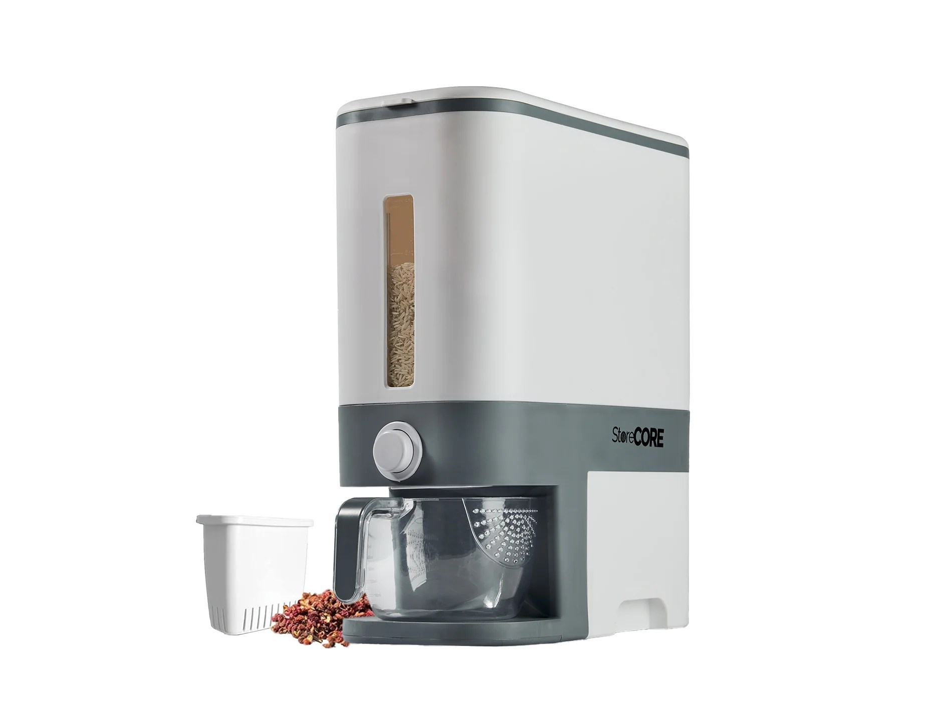 Store CORE™ Rice Dispenser 10kg Kitchen Organiser Grain Organiser