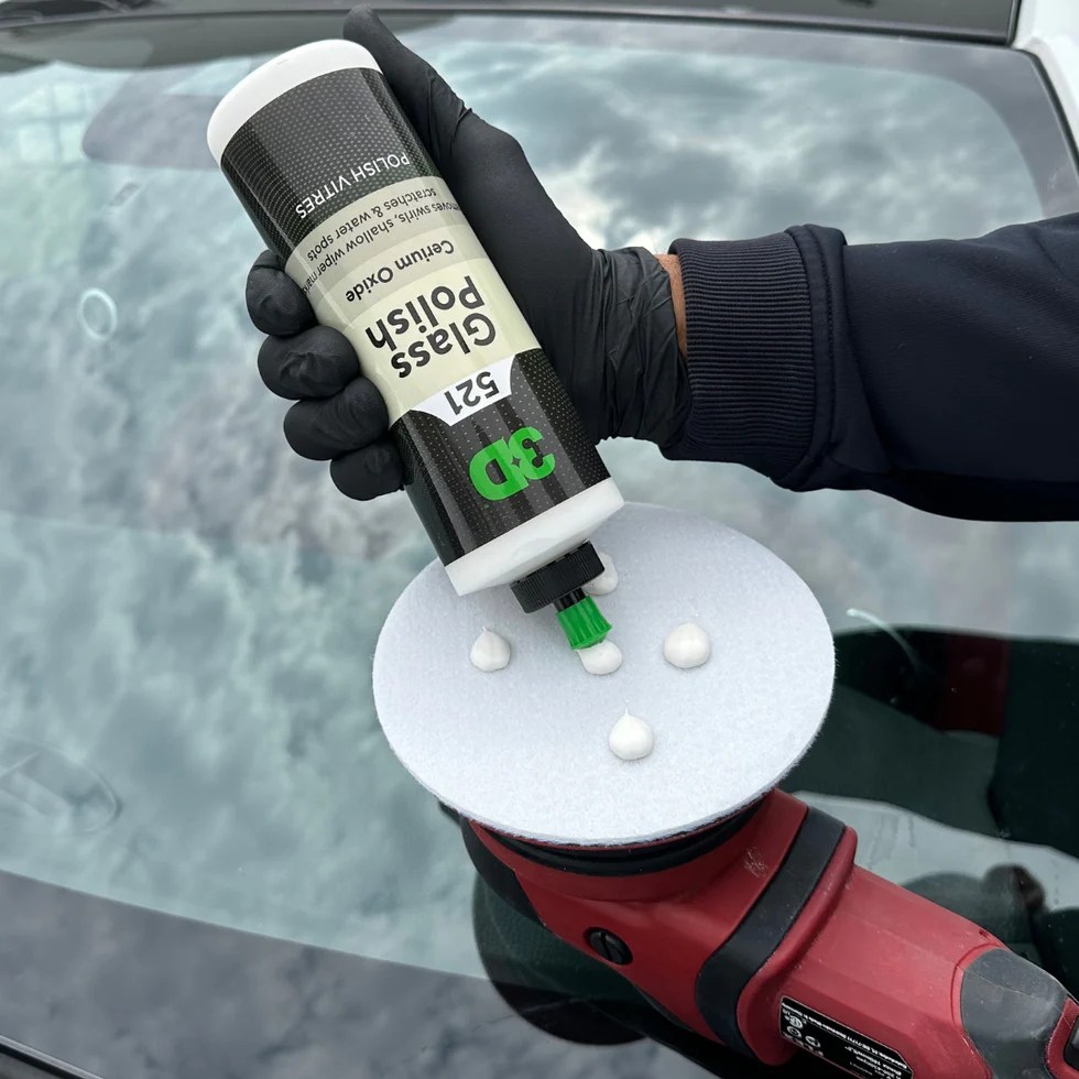 Glass Polishing Pad (3 Pack) 3D Car Care