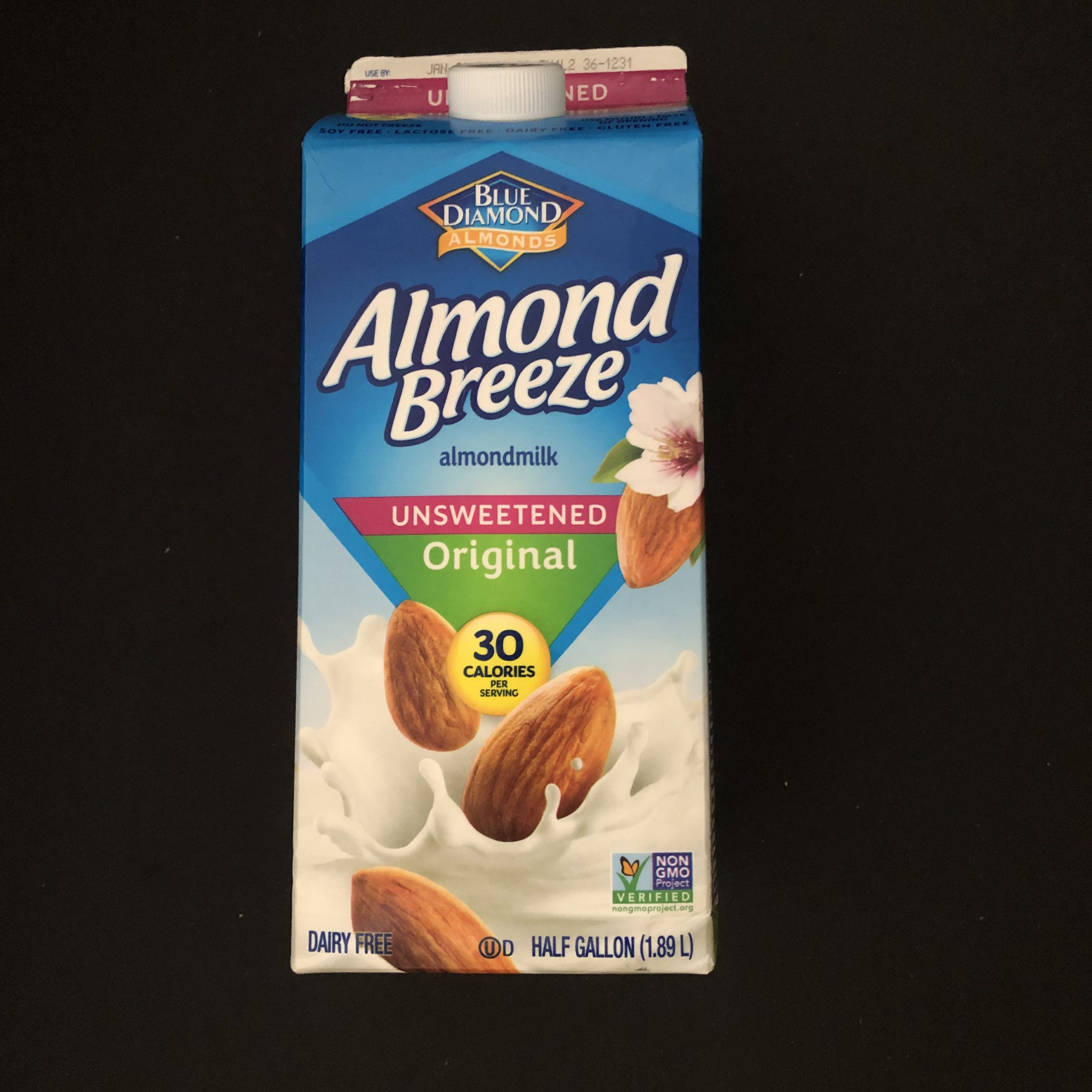 Almond Milk, Half Gallon Unsweetened Abma's Farm