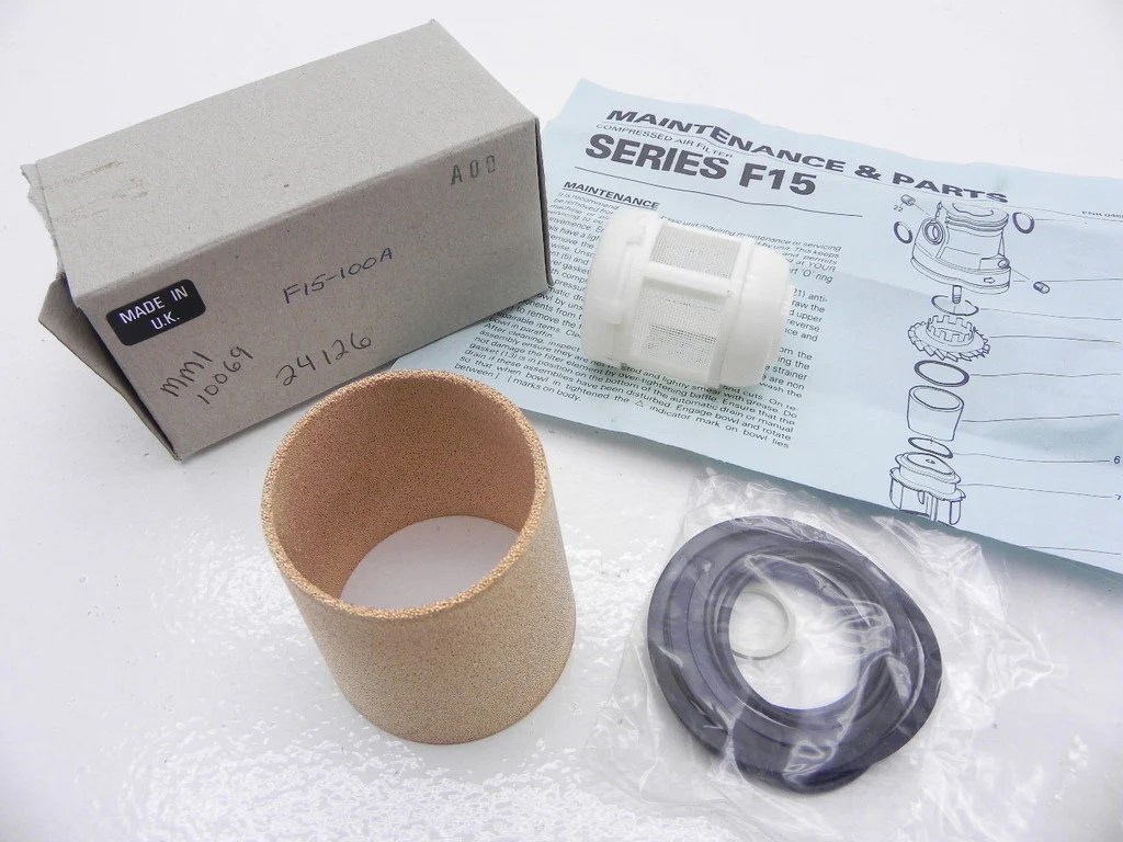 Compressed Air Filter Repair Kit F15100A Advance Operations