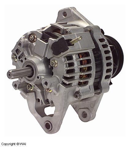 Hitachi type 80 amp, 12 volts, Clockwise, 3S Pulley Alternator.Used On