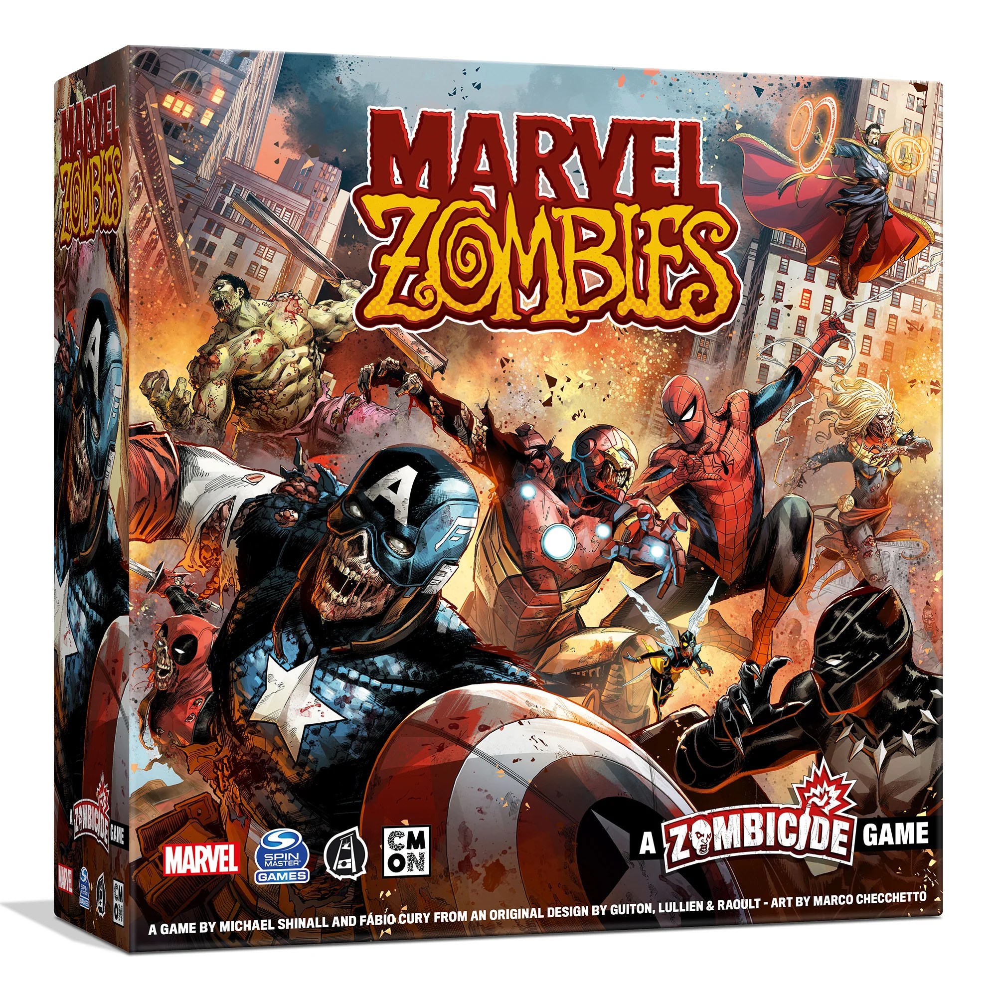 Marvel Zombies Core Box A Zombicide Board Game Asmodee North America