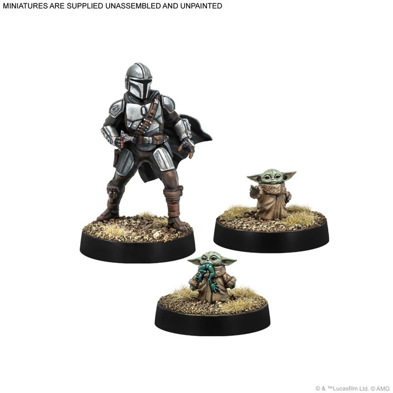 Star Wars Legion Din Djarin & Grogu Operative Expansion Asmodee