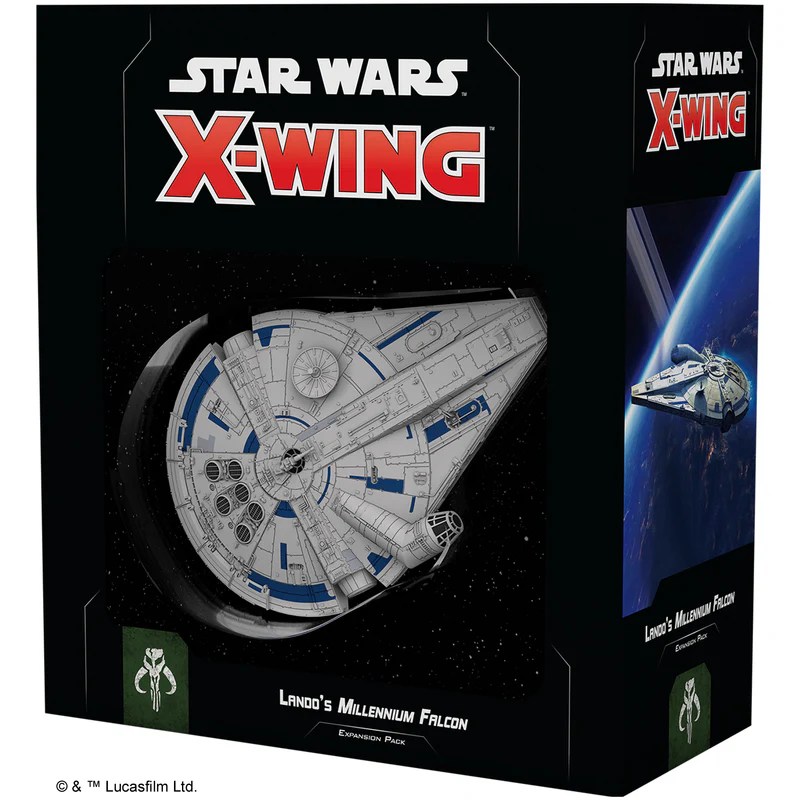 Star Wars XWing 2nd Edition Lando's Millennium Falcon Expansion