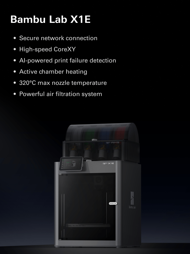 Bambu Lab X1E 3D Printer | Bambu Lab Global Store