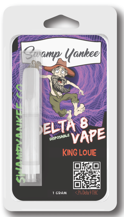 King Louie 1g Delta 8 Vape Cartridge Branded Hemp Products