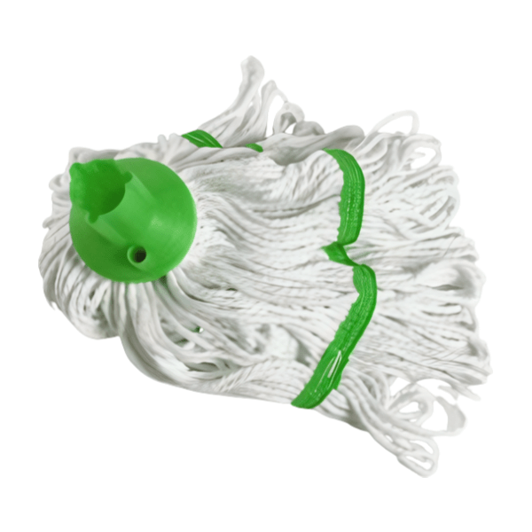 Blueleaf Exel Hygiemix Socket Mop Head 200g Green Mopping