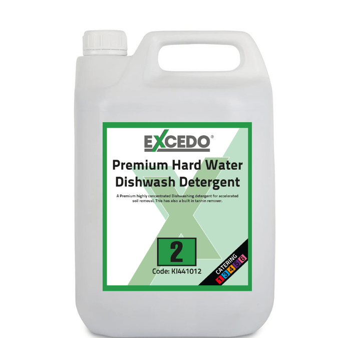 Blueleaf Excedo Premium Hard Water Dishwasher Detergent 2 x 5ltr