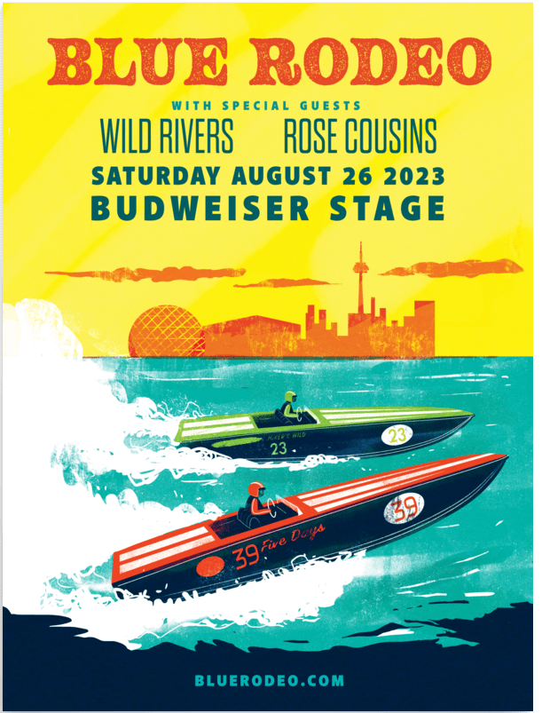 2023 Budweiser Stage Show Gig Poster Available Now!