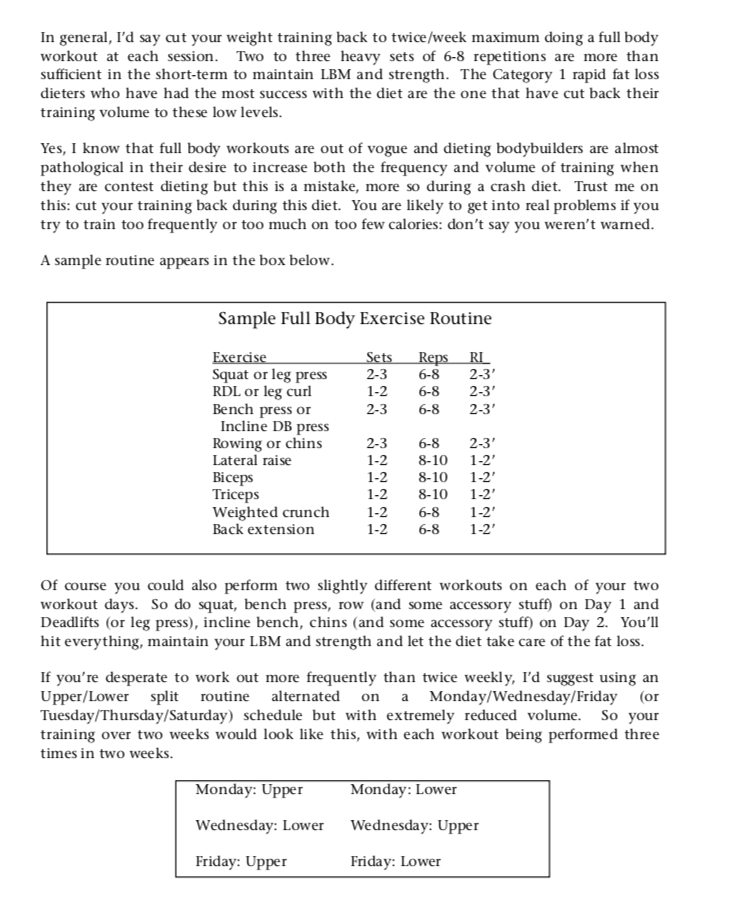 The Rapid Fat Loss Handbook Store