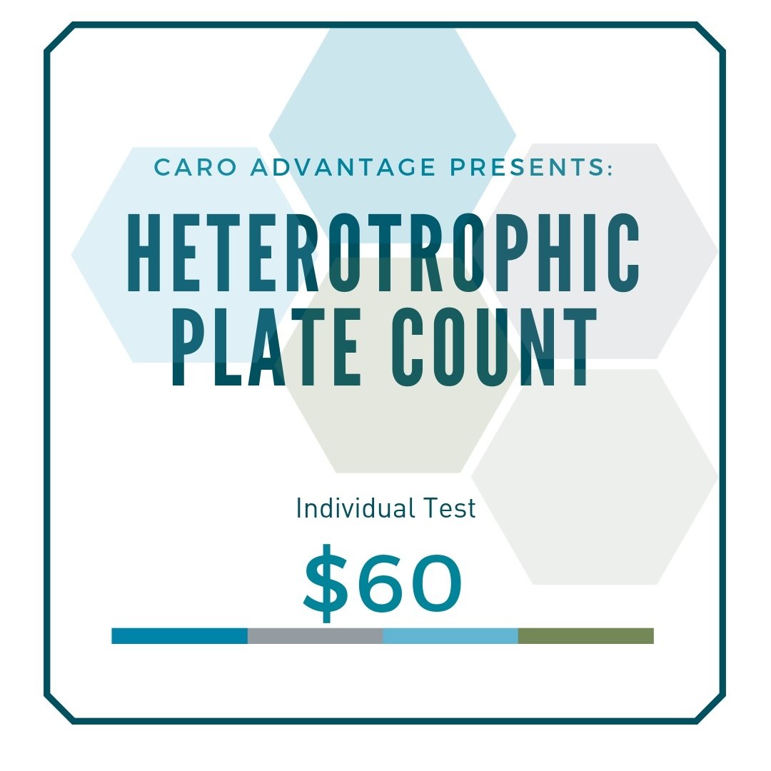 Heterotrophic Plate Count CARO Analytical Services STORE