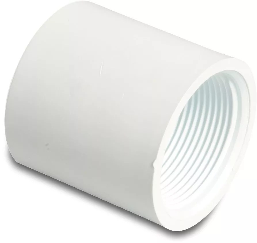 White ABS/PVC Pipe Fittings 1.5" PT Socket Filtration, Pipes