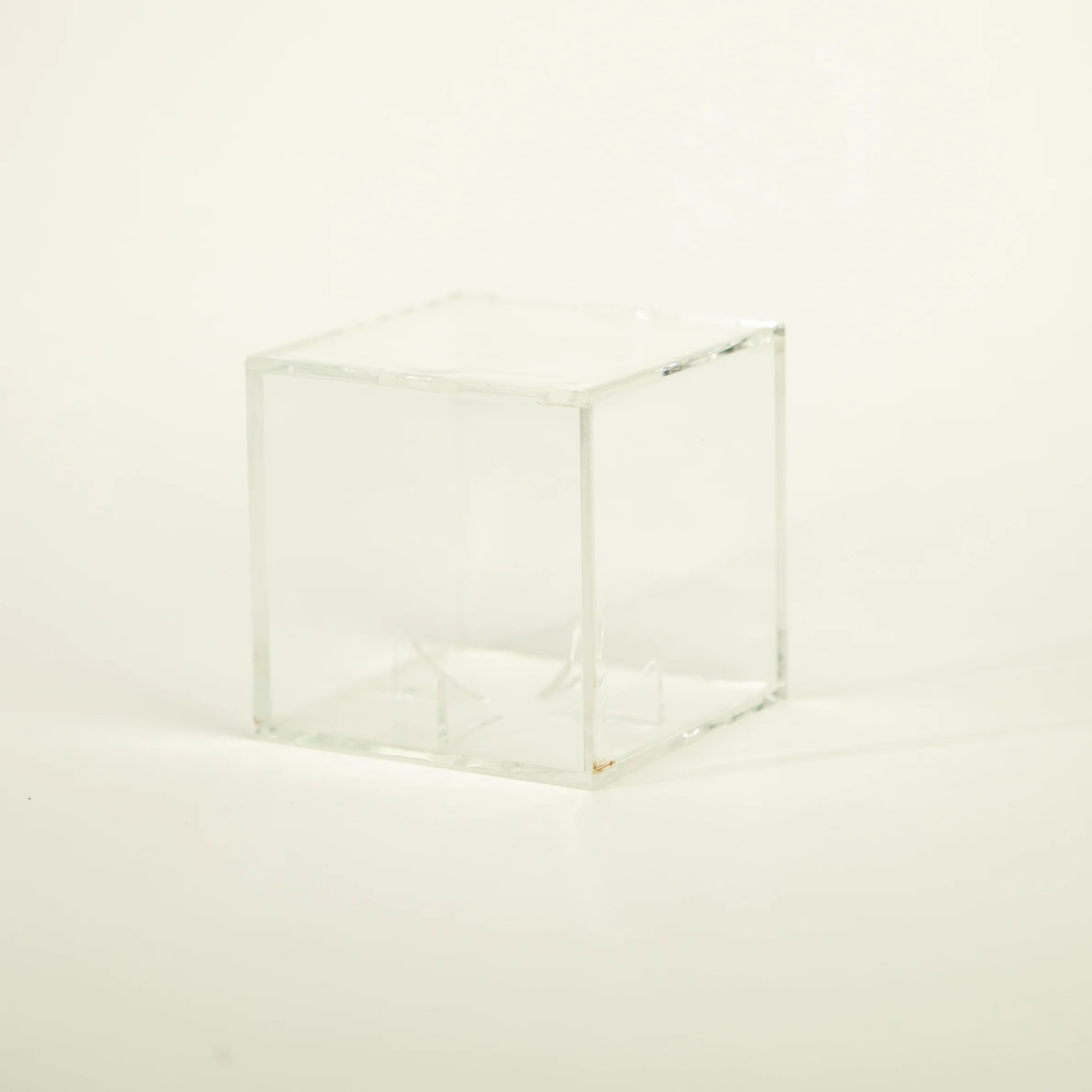 Clear Cube Baseball Display Case Cooperstown All Star Village