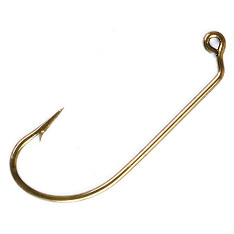 Eagle Claw 410 60 Degree O'Shaugnessy Jig Hook Bronze (1000)