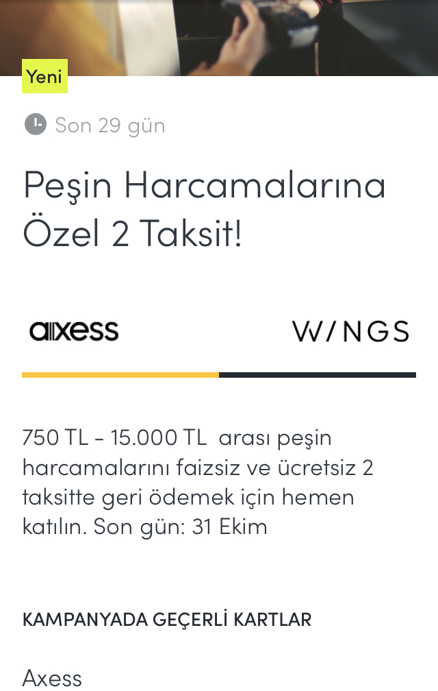 AXESS (JUZDAN) GENEL KAMPANYALAR (AXESS/WINGS/FREE/BANK'O) AĞUSTOS 2024