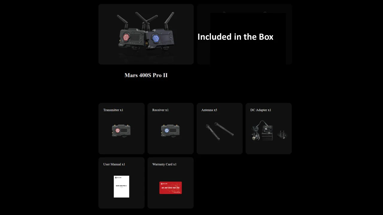 Hollyland Mars 400S Pro II Video Transmission Device – store.ear.net