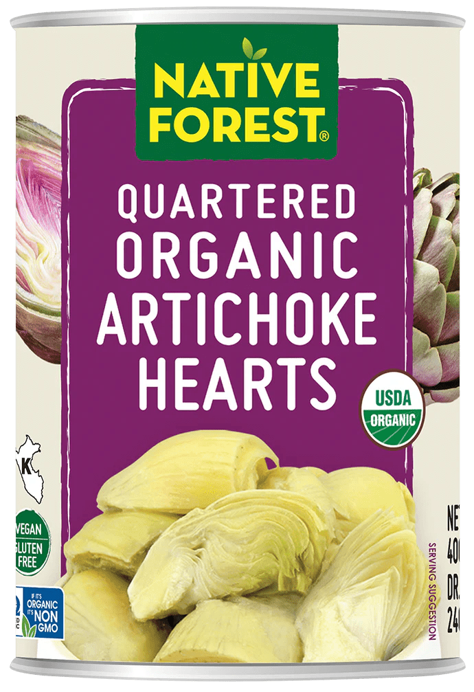 Native Forest® Organic Artichoke Hearts Edward & Sons Trading Co.
