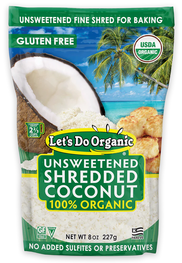 Let's Do Organic® Organic Unsweetened Shredded Coconut Edward & Sons
