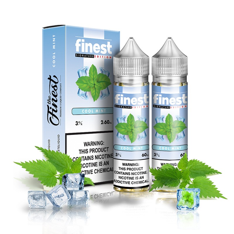 The Finest Signature Edition Cool Mint Ejuice 120ml Eleaf Official Store