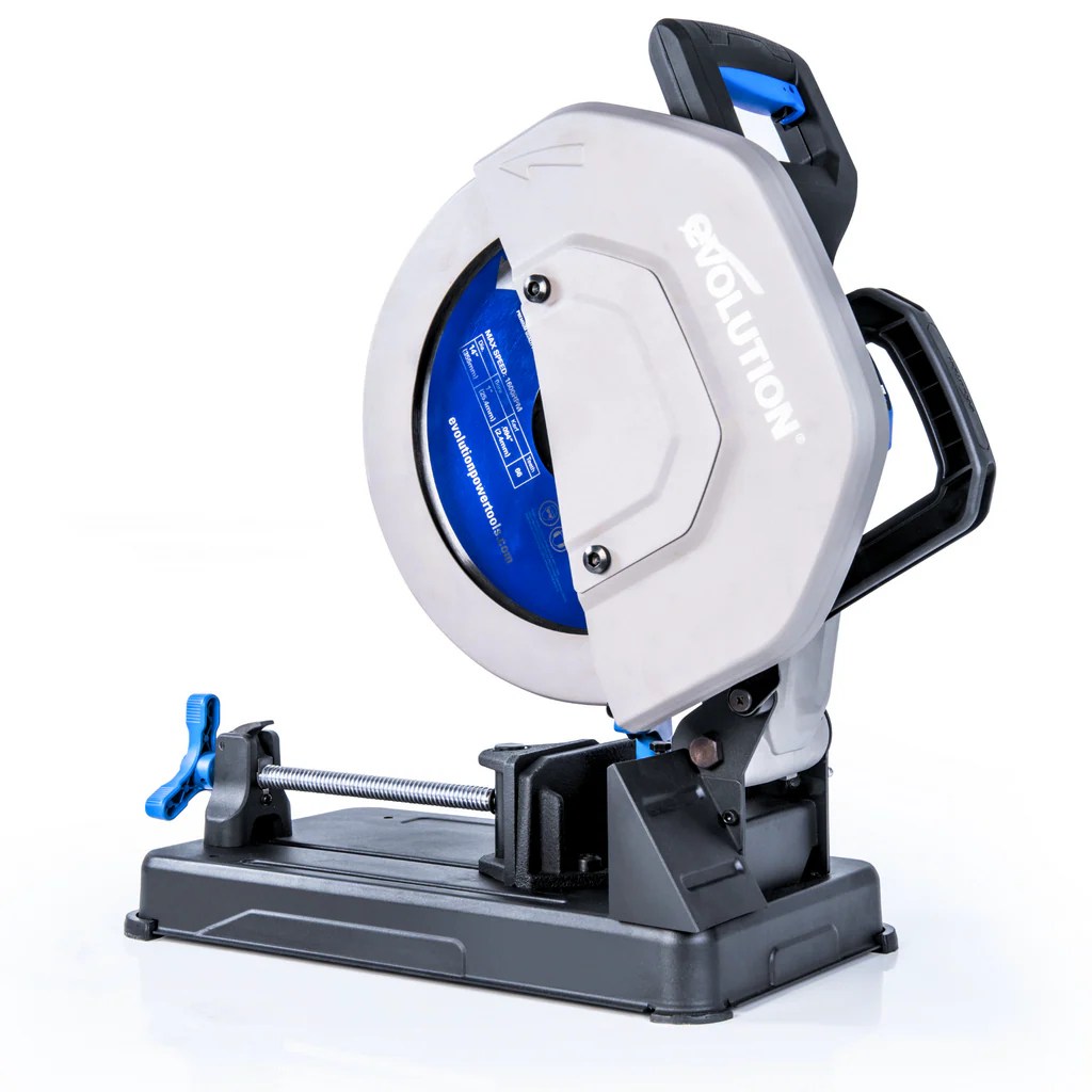 Evolution S355CPSL Metal Cutting Chop Saw With 14 in. Mild Steel Blade