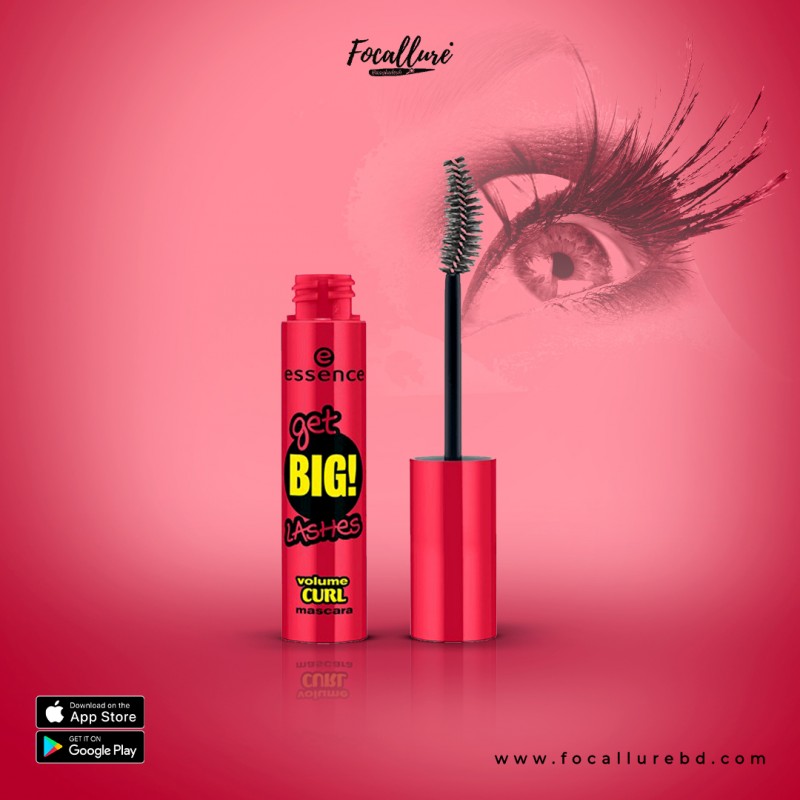 Essence Get Big Lashes Volume Curl Mascara Focallure