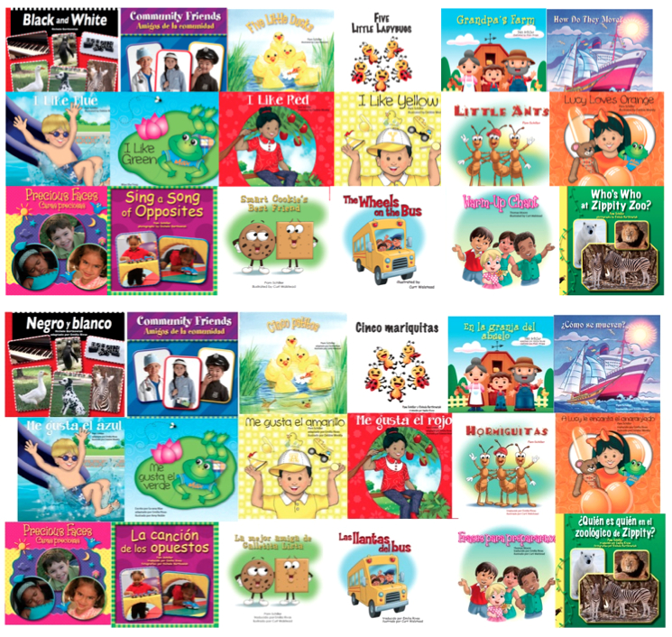 Board Books Bilingual Collection (36 books) Frog Street Store