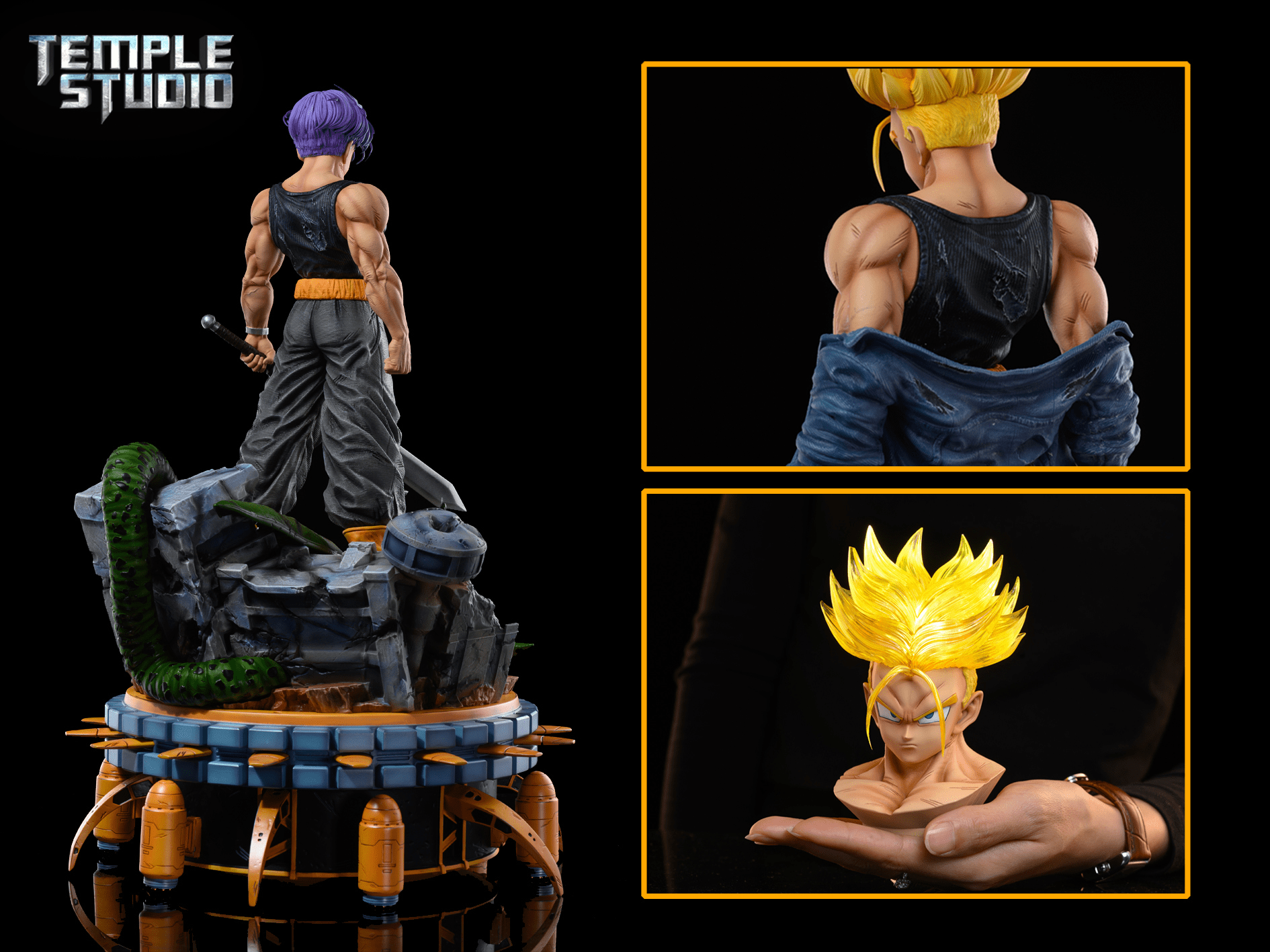 Dragon Ball Z Trunks 14 Resin Statue vom Temple Studio