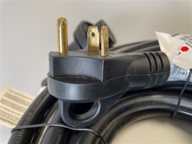 POWER CORD, 30 AMP, 120 VOLT, 25 FOOT WITH TWIST LOCK END AND MOLDED