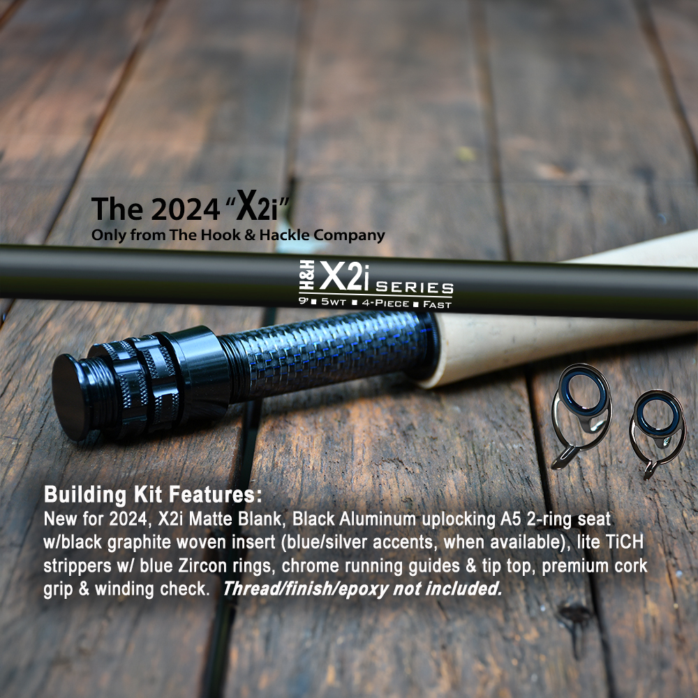 X2i Fly Rod Kit 9′ 5 weight 4piece Ultra Fly Rod Building Kit The