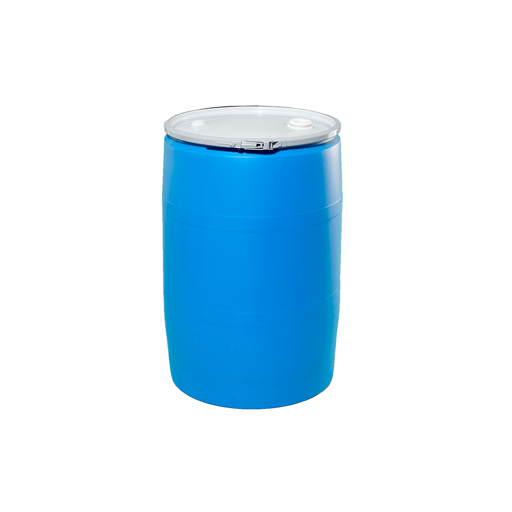 55 Gallon Blue Tight Head Plastic Drum Illing Packaging Store